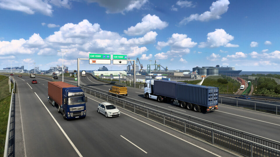 اسکرین‌شات 1 — دانلود بازی Euro Truck Simulator 2 برای PC