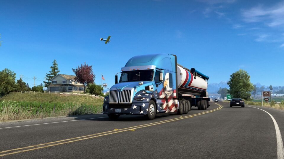 اسکرین‌شات 1 — دانلود بازی American Truck Simulator برای PC