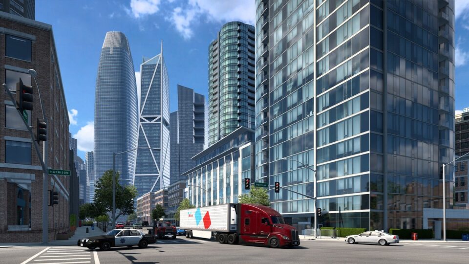 اسکرین‌شات 7 — دانلود بازی American Truck Simulator برای PC