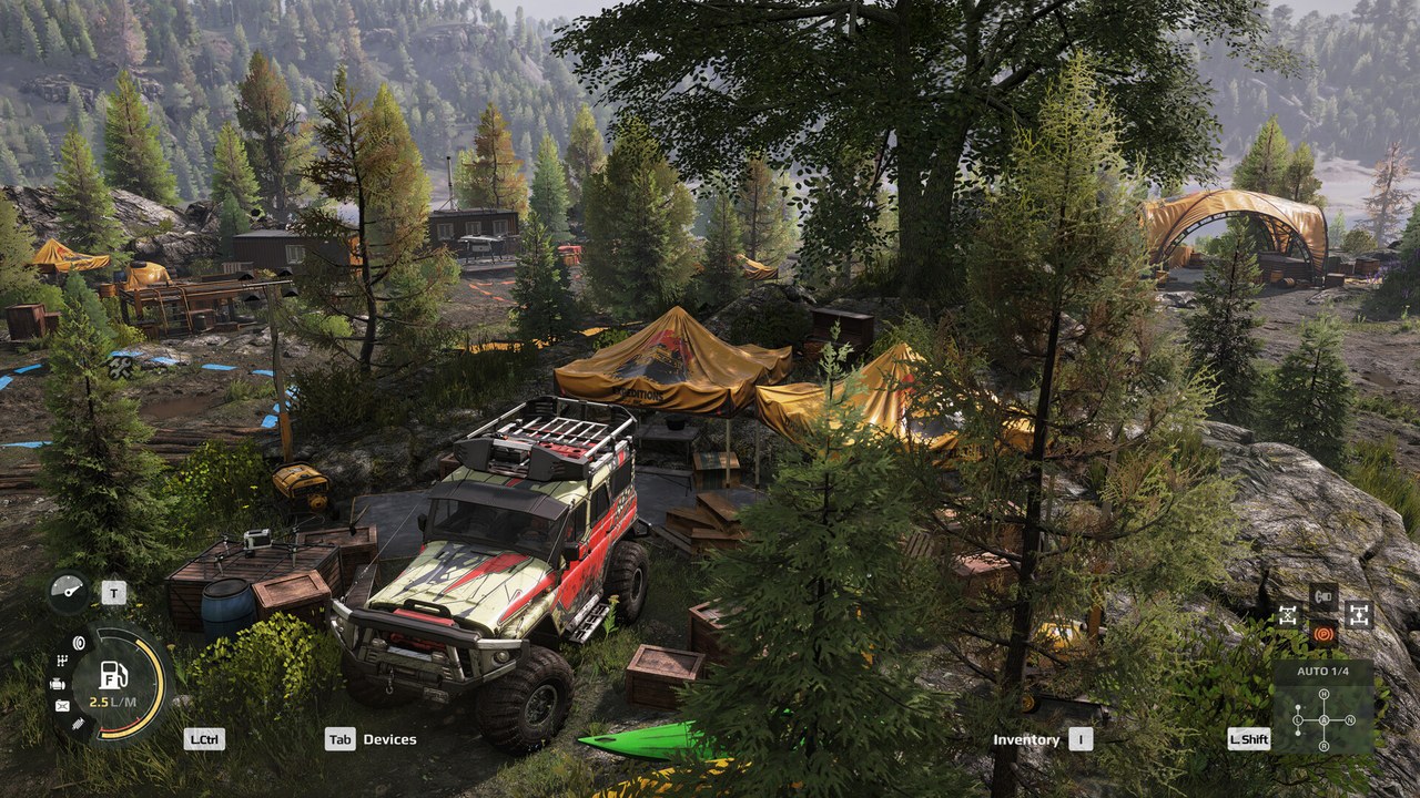 اسکرین‌شات 4 — دانلود بازی Expeditions A MudRunner Game برای PC
