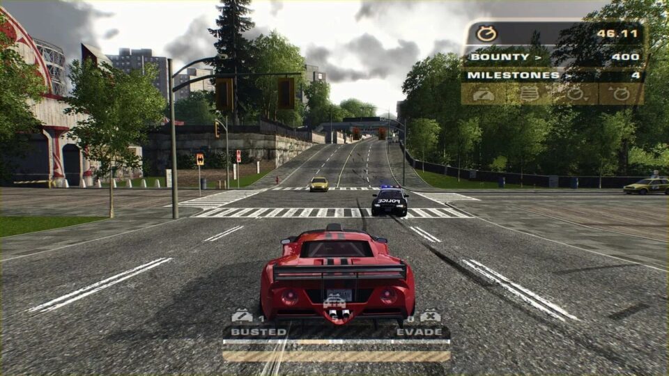 اسکرین‌شات 3 — دانلود بازی Need for Speed Most Wanted (2005) برای PC